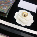 Dior CD 30 Montaigne Gold Ring