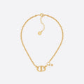 Dior CD Navy Necklace